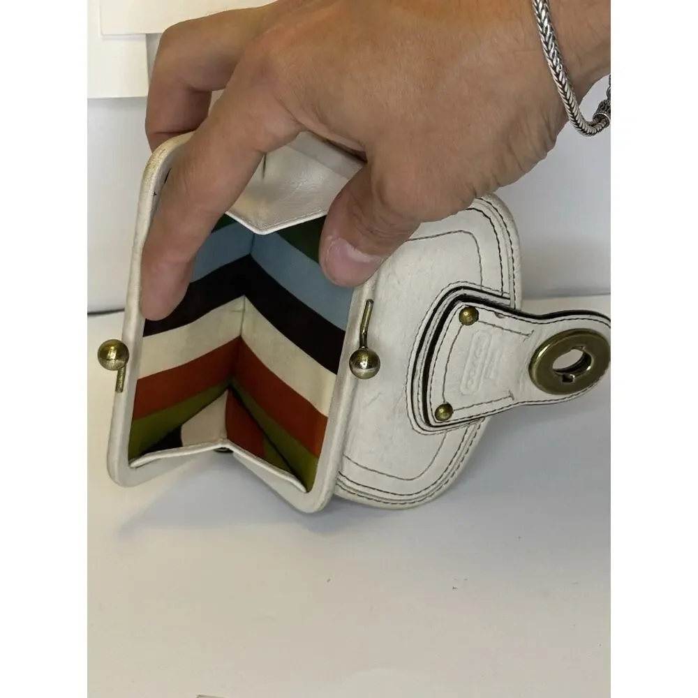 Vintage Y2K Coach 65th Anniversary Legacy Gigi Kisslock Wallet